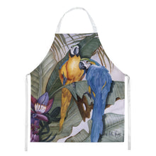 Load image into Gallery viewer, Parrots Apron – Artist-Designed Kitchen, BBQ &amp; Craft Apron JMK1195APRON