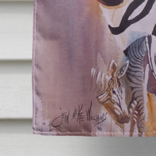 Load image into Gallery viewer, Zebras Flag Canvas House Size JMK1197CHF