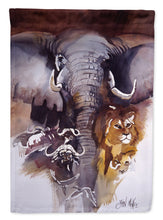 Load image into Gallery viewer, Elephant, Lions and more Flag Canvas House Size JMK1199CHF