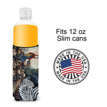 Load image into Gallery viewer, Zebras and Parrots Slim Can Hugger – Fun &amp; Functional Drink Coolers JMK1200MUK