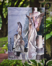 Load image into Gallery viewer, Angels in the Cemetary with Cross Garden Flag – Decorative Outdoor Yard Flag JMK1201GF