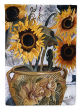 Load image into Gallery viewer, Pot of Sunflowers Garden Flag – Decorative Outdoor Yard Flag JMK1202GF