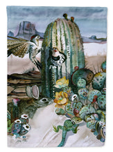 Load image into Gallery viewer, Cactus Flowers Flag Canvas House Size JMK1205CHF