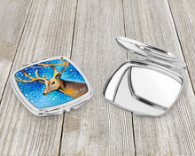 Load image into Gallery viewer, Reindeer Compact Mirror – Stylish Purse Mirror with Artistic Covers JMK1206SCM