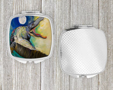 Load image into Gallery viewer, Alligator Compact Mirror – Stylish Purse Mirror with Artistic Covers JMK1207SCM