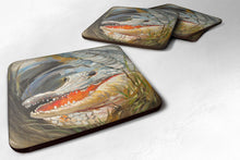 Load image into Gallery viewer, Alligator Coasters - Set of 4 Lightweight Foam, Absorbent Drink Coasters JMK1208FC