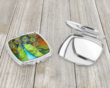 Load image into Gallery viewer, Peacock Compact Mirror – Stylish Purse Mirror with Artistic Covers JMK1209SCM