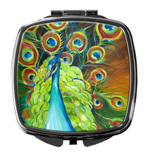 Load image into Gallery viewer, Peacock Compact Mirror – Stylish Purse Mirror with Artistic Covers JMK1209SCM