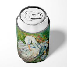 Load image into Gallery viewer, White Egret in the rain Can or Bottle Hugger JMK1210CC