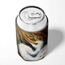Load image into Gallery viewer, White Egret Can or Bottle Hugger JMK1214CC
