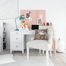 Load image into Gallery viewer, Piping Plover Canvas Throw Pillow - 14x14 Decorative Pillow – Art for Your Home &amp; Patio JMK1215PW1414