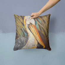 Load image into Gallery viewer, Pelican lookin West Canvas Throw Pillow - 14x14 Decorative Pillow – Art for Your Home &amp; Patio JMK1216PW1414