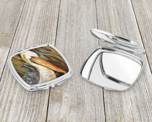 Load image into Gallery viewer, Pelican lookin West Compact Mirror – Stylish Purse Mirror with Artistic Covers JMK1216SCM