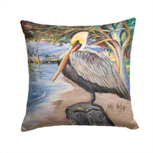 Load image into Gallery viewer, Pelican Bay Canvas Throw Pillow - 14x14 Decorative Pillow – Art for Your Home &amp; Patio JMK1218PW1414