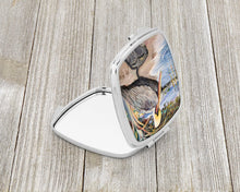 Load image into Gallery viewer, Pelican Bay Compact Mirror – Stylish Purse Mirror with Artistic Covers JMK1218SCM