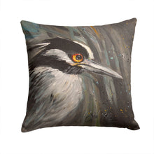 Load image into Gallery viewer, Night Heron Canvas Throw Pillow - 14x14 Decorative Pillow – Art for Your Home &amp; Patio JMK1219PW1414