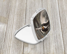 Load image into Gallery viewer, Night Heron Compact Mirror – Stylish Purse Mirror with Artistic Covers JMK1219SCM