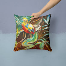 Load image into Gallery viewer, Mandarin Pheasant Canvas Throw Pillow - 14x14 Decorative Pillow – Art for Your Home &amp; Patio JMK1221PW1414