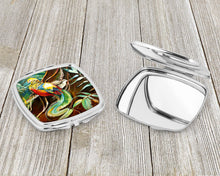 Load image into Gallery viewer, Mandarin Pheasant Compact Mirror – Stylish Purse Mirror with Artistic Covers JMK1221SCM