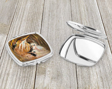 Load image into Gallery viewer, Happy Family Compact Mirror – Stylish Purse Mirror with Artistic Covers JMK1223SCM