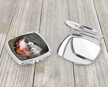 Load image into Gallery viewer, Happy Family Compact Mirror – Stylish Purse Mirror with Artistic Covers JMK1224SCM