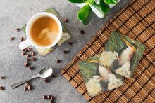 Load image into Gallery viewer, Happy Family Coasters - Set of 4 Lightweight Foam, Absorbent Drink Coasters JMK1225FC