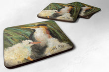 Load image into Gallery viewer, Happy Family Coasters - Set of 4 Lightweight Foam, Absorbent Drink Coasters JMK1225FC