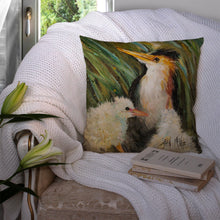 Load image into Gallery viewer, Happy Family Canvas Throw Pillow - 14x14 Decorative Pillow – Art for Your Home &amp; Patio JMK1225PW1414