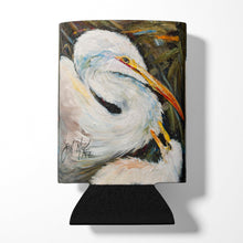 Load image into Gallery viewer, White Egret Can or Bottle Hugger JMK1227CC