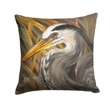 Load image into Gallery viewer, Blue Heron Canvas Throw Pillow - 14x14 Decorative Pillow – Art for Your Home &amp; Patio JMK1229PW1414