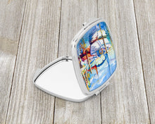 Load image into Gallery viewer, Towering Q Sailboats Compact Mirror – Stylish Purse Mirror with Artistic Covers JMK1230SCM