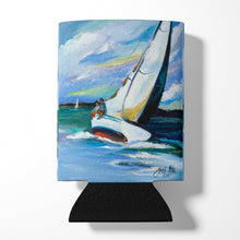 Load image into Gallery viewer, Two and a Sailboat Can or Bottle Hugger JMK1232CC