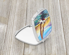 Load image into Gallery viewer, Horn Island Boat Race Sailboats Compact Mirror – Stylish Purse Mirror with Artistic Covers JMK1237SCM