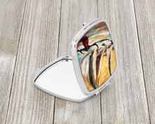 Load image into Gallery viewer, Boat Race Sailboats Compact Mirror – Stylish Purse Mirror with Artistic Covers JMK1244SCM