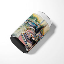 Load image into Gallery viewer, Black Sails Sailboats Can or Bottle Hugger JMK1246CC