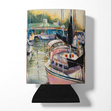 Load image into Gallery viewer, Black Sails Sailboats Can or Bottle Hugger JMK1246CC