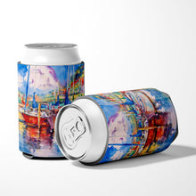 Load image into Gallery viewer, Tree Boats Sailboats Can or Bottle Hugger JMK1247CC