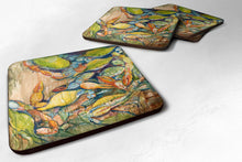 Load image into Gallery viewer, Jubilee Crabs Coasters - Set of 4 Lightweight Foam, Absorbent Drink Coasters JMK1248FC