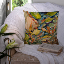 Load image into Gallery viewer, Jubilee Crabs Canvas Throw Pillow - 14x14 Decorative Pillow – Art for Your Home &amp; Patio JMK1248PW1414