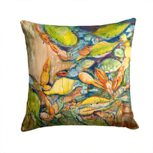 Load image into Gallery viewer, Jubilee Crabs Canvas Throw Pillow - 14x14 Decorative Pillow – Art for Your Home &amp; Patio JMK1248PW1414