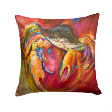 Load image into Gallery viewer, Crab Stars Canvas Throw Pillow - 14x14 Decorative Pillow – Art for Your Home &amp; Patio JMK1249PW1414