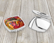 Load image into Gallery viewer, Crab Stars Compact Mirror – Stylish Purse Mirror with Artistic Covers JMK1249SCM