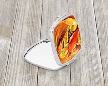 Load image into Gallery viewer, Crab Spice Compact Mirror – Stylish Purse Mirror with Artistic Covers JMK1250SCM