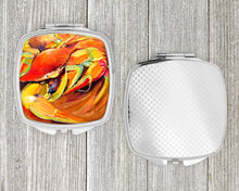 Load image into Gallery viewer, Crab Spice Compact Mirror – Stylish Purse Mirror with Artistic Covers JMK1250SCM