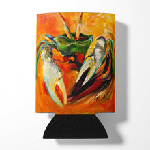 Load image into Gallery viewer, Small Orange Crab Can or Bottle Hugger JMK1251CC