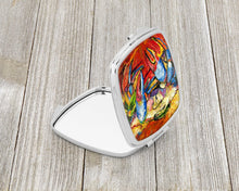 Load image into Gallery viewer, Red Crab Compact Mirror – Stylish Purse Mirror with Artistic Covers JMK1252SCM