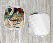 Load image into Gallery viewer, Three Big Claw Crab Compact Mirror – Stylish Purse Mirror with Artistic Covers JMK1257SCM