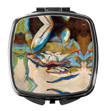 Load image into Gallery viewer, Three Big Claw Crab Compact Mirror – Stylish Purse Mirror with Artistic Covers JMK1257SCM