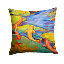 Load image into Gallery viewer, Koi Canvas Throw Pillow - 14x14 Decorative Pillow – Art for Your Home &amp; Patio JMK1263PW1414