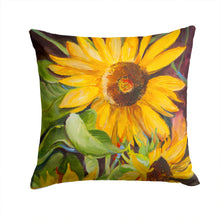 Load image into Gallery viewer, Sunflowers Canvas Throw Pillow - 14x14 Decorative Pillow – Art for Your Home &amp; Patio JMK1265PW1414